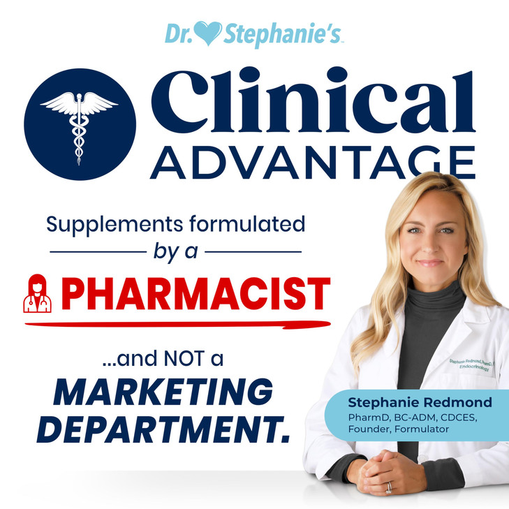 Pharmaganics Dr. Stephanie's GLP-Wonder Natural GLP-1 Boosting Supplement