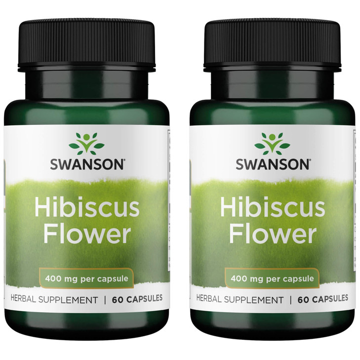 Swanson Full-Spectrum Hibiscus Flower - Herbal Supplement