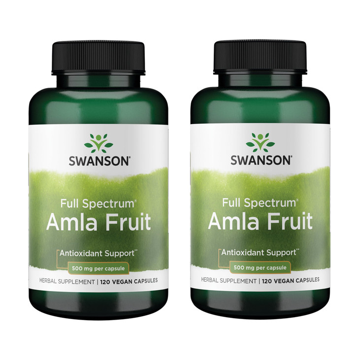 Swanson Full Spectrum Amla Fruit (Indian Gooseberry)-Ayurvedic Herbal Supplement