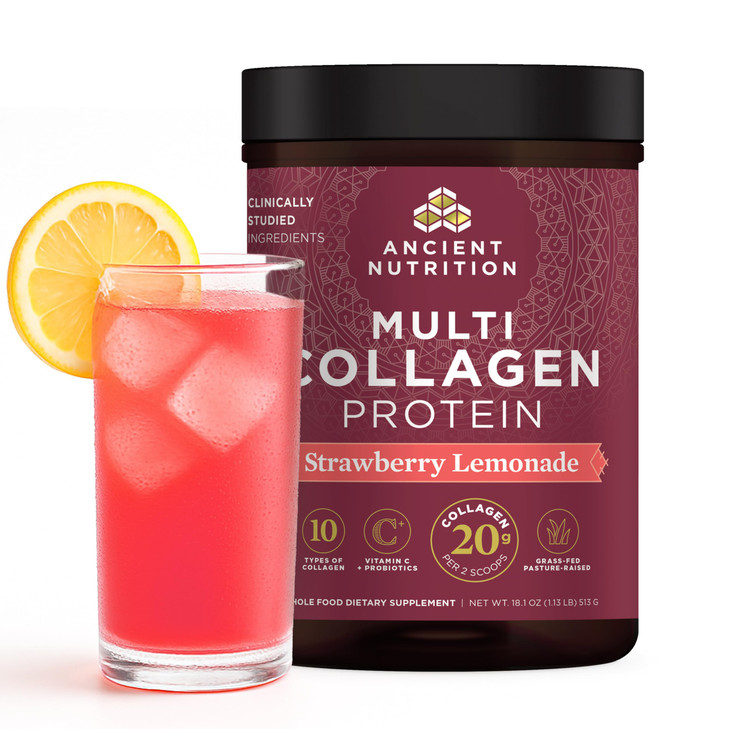Ancient Nutrition Hydrolyzed Collagen Peptides Powder with Probiotics