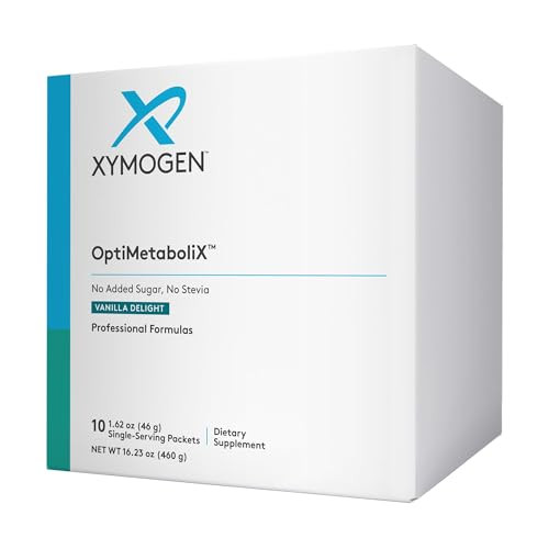 XYMOGEN OptiMetaboliX - Metabolism Supplement with B12 Vitamins and Folate