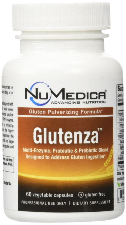 NuMedica - Glutenza - 60 Vegetable Capsules