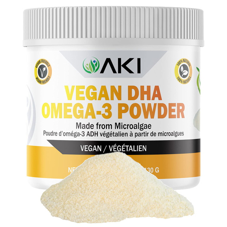 AKI Omega 3 DHA Micro Algae Powder Supplements
