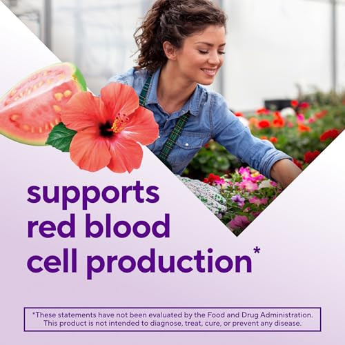 Vitafusion Iron Gummy Vitamin Supplement, Supports Red Blood Cell Production*