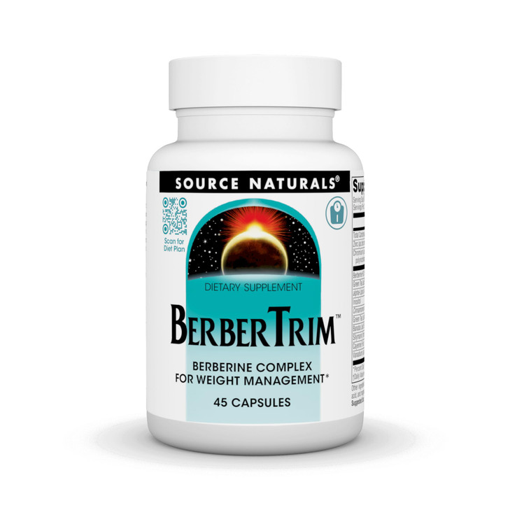 Source Naturals BerberTrim, Berberine Complex for Weight Management*, Vegetarian