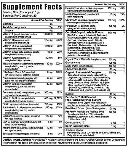 Organic Multi Vitamin Plant Mineral Beyond Tangy Tangerine 2.0 Citrus Peach