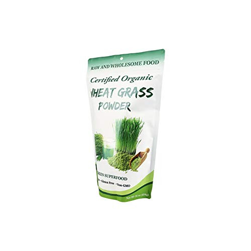 Cherie Sweet Heart Organic Wheat Grass Powder, Rich in Vitamins, Fibers, Fatty