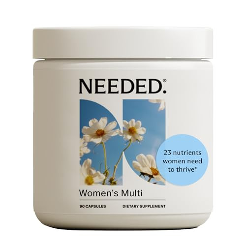 Needed. Multivitamin for Women with 23 Vitamins, Minerals and Antioxidants