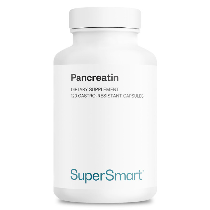 Supersmart - Pancreatin 10X 4000 per Day (Extra Strength)
