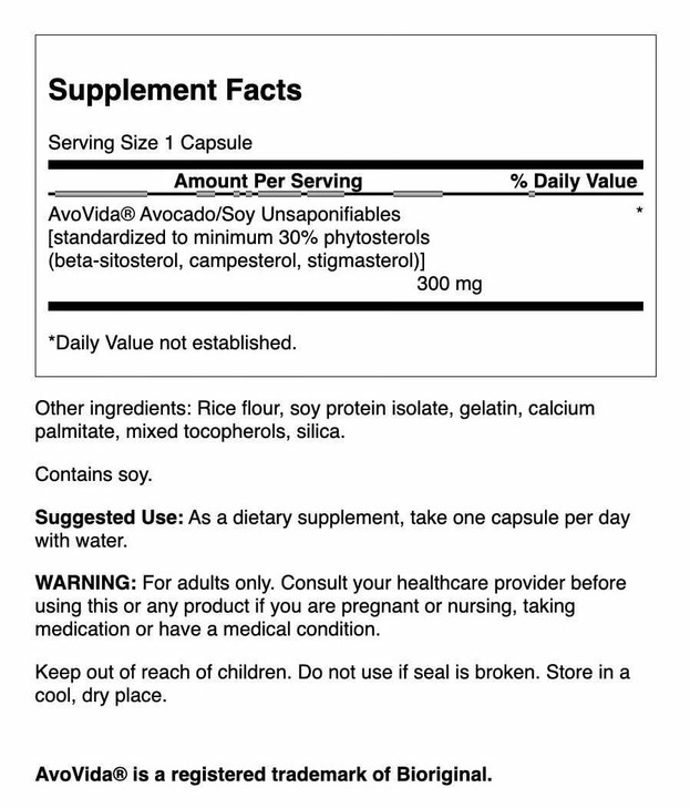 Swanson AvoVida - Natural Supplement Promoting Joint Health & Mobility
