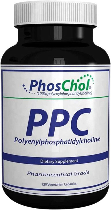 Nutrasal PhosChol PPC Polyenyl PhosphatidylCholine Choline Supplement 600mg 120