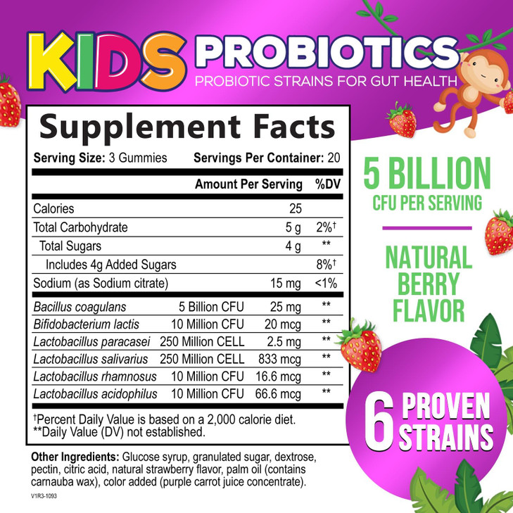 Probiotics for Kids 5 Billion CFU
