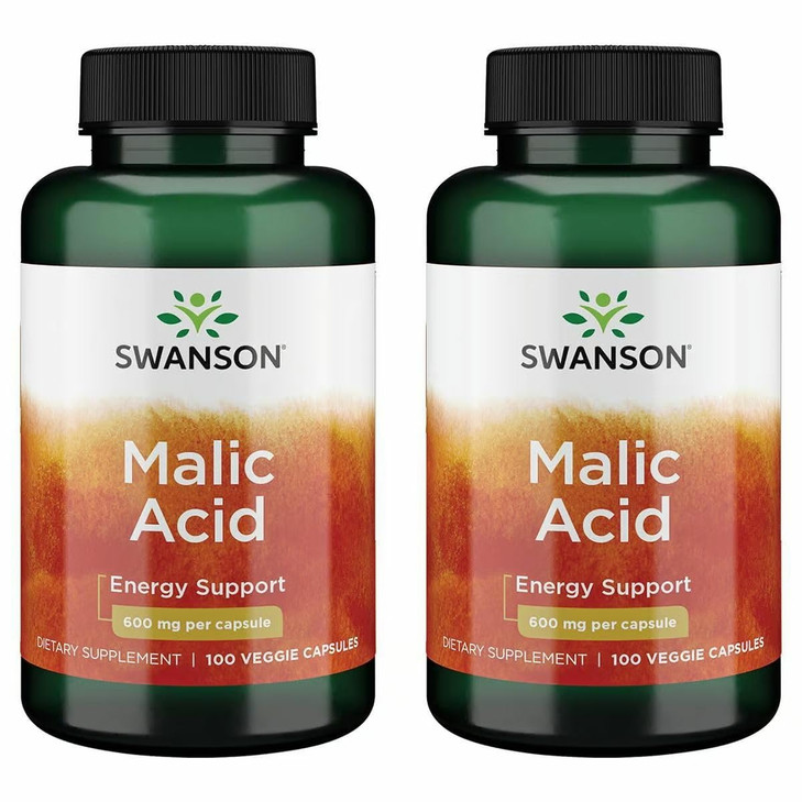 Swanson Malic Acid - Natural Supplement Promoting Cellular Energy Production
