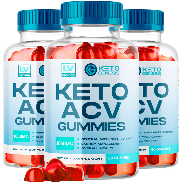 3 Pack - Keto Genesis Keto ACV Gummies