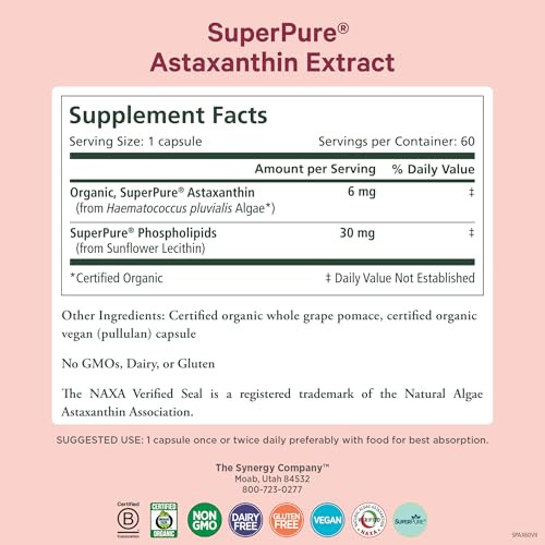 PURE SYNERGY SuperPure Astaxanthin Extract