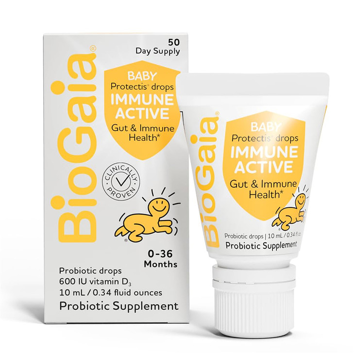 BioGaia Immune Active Baby Probiotic Drops + Vitamin D