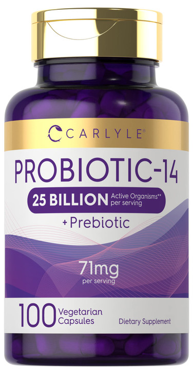 Carlyle Probiotics for Men and Women - 25 Billion CFU