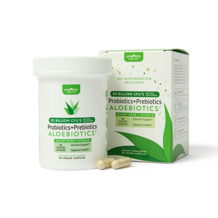 Univera Probiotics for Women, Probiotics and Prebiotics 30 Billion CFUs