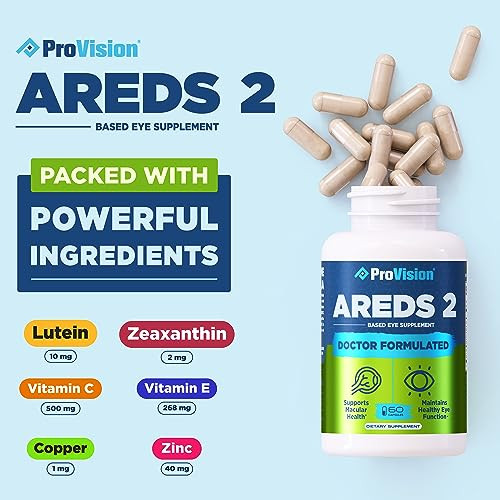 Provision AREDS 2 Eye Vitamins - Enhance Vision Supplements