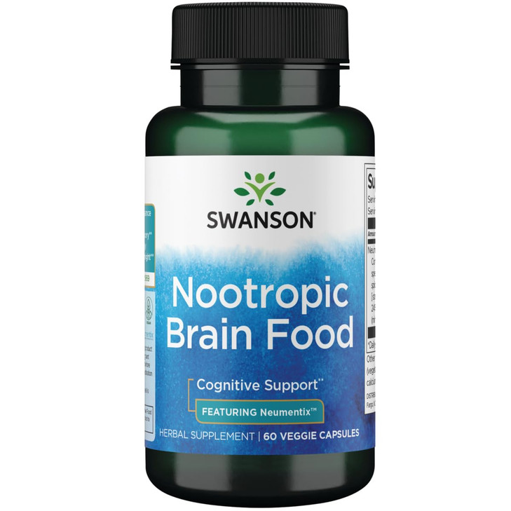 Swanson Premium Brand Nootropic Brain Food