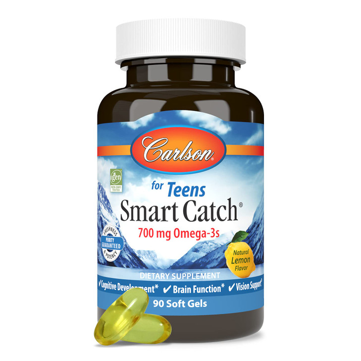 Carlson - Teen's Smart Catch, 700 mg Omega-3s,