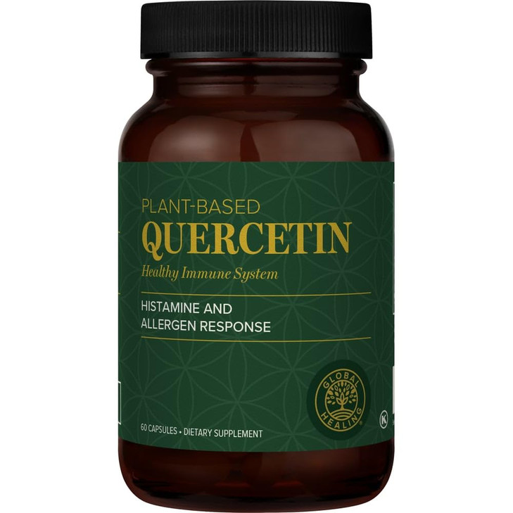 Global Healing Center Quercetin 250 mg Supplement to Support Immune System