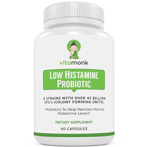 VitaMonk Low Histamine Probiotics Fight Histamine Intolerance and Support