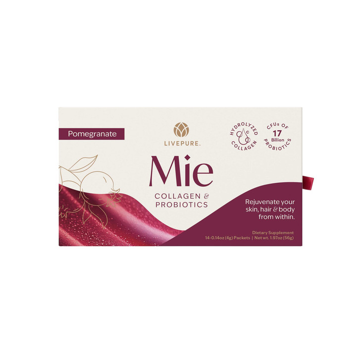 PURE - Mie Collagen + Probiotics - Pomegranate
