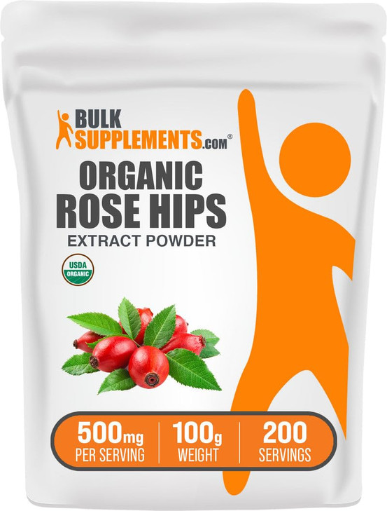 BulkSupplements.com Organic Rosehip Extract Powder