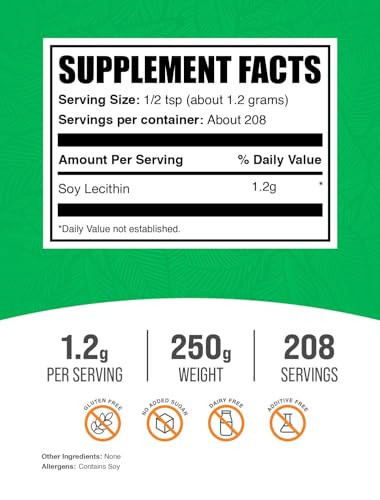 BulkSupplements.com Soy Lecithin Powder
