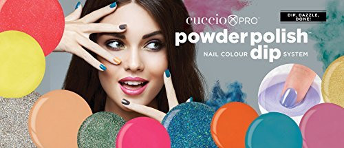 Pro Powder Polish Nail Colour Dip System - Clear by Cuccio Colour for Women - 0.5 oz Nail Powder