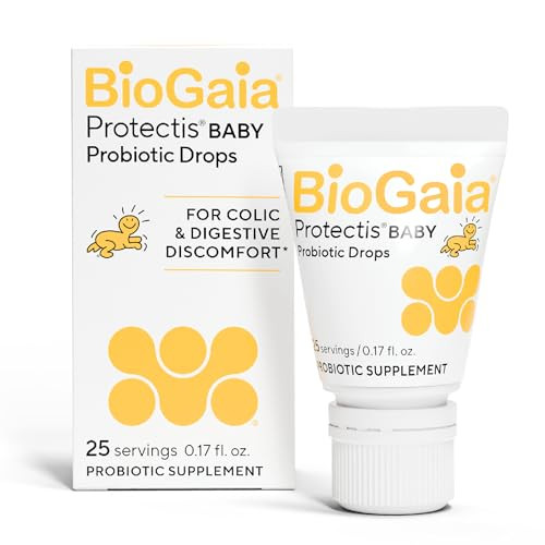 BioGaia Protectis Baby Probiotic Drops - Baby Essentials for Colic & Gas Relief