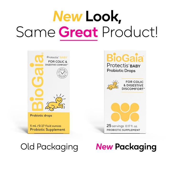 BioGaia Protectis Baby Probiotic Drops - Baby Essentials for Colic & Gas Relief