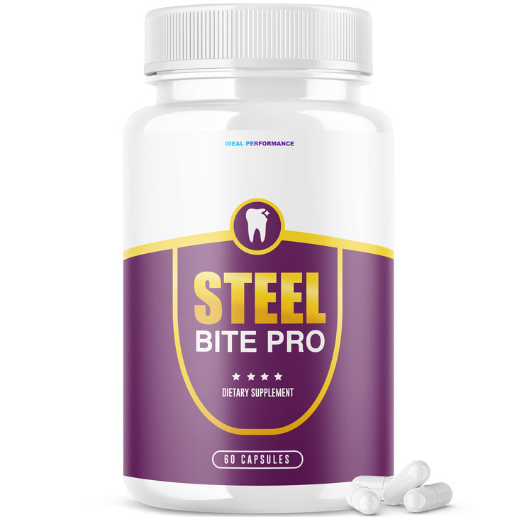 IDEAL PERFORMANCE Steel Bite Pro Teeth Supplement for Teeth and Gum Repair