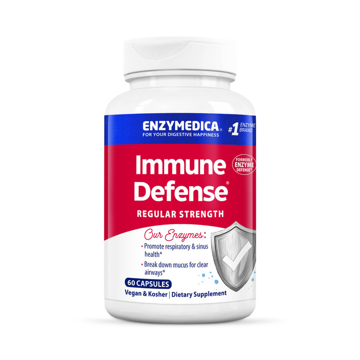 Enzymedica, Immune Defense, Regular Strength, Proteolytic Enzymes for Immune