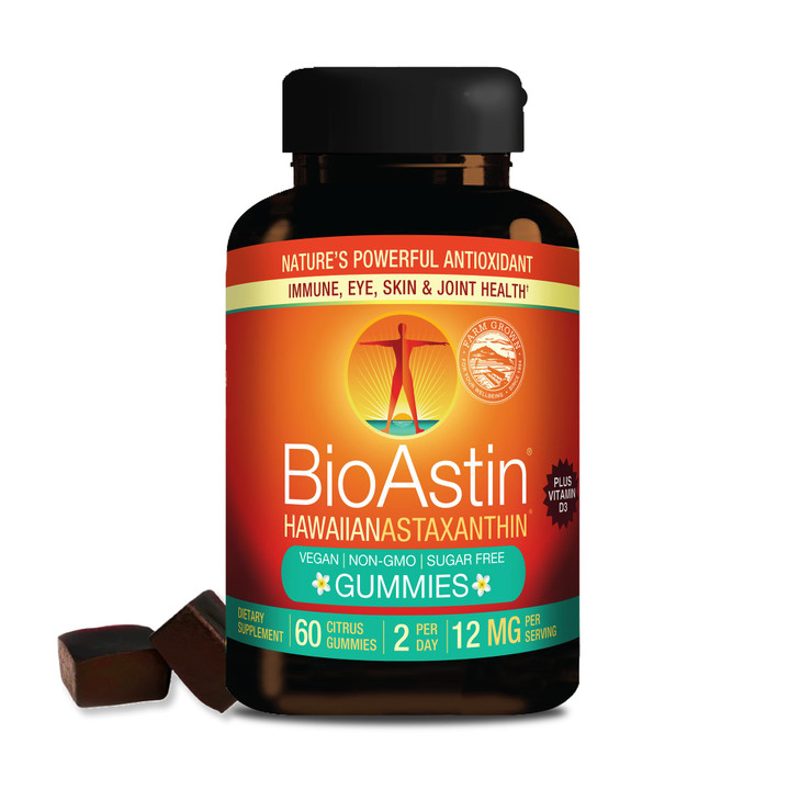 Nutrex Hawaii BioAstin Hawaiian Astaxanthin - 12mg, 60 Gummies
