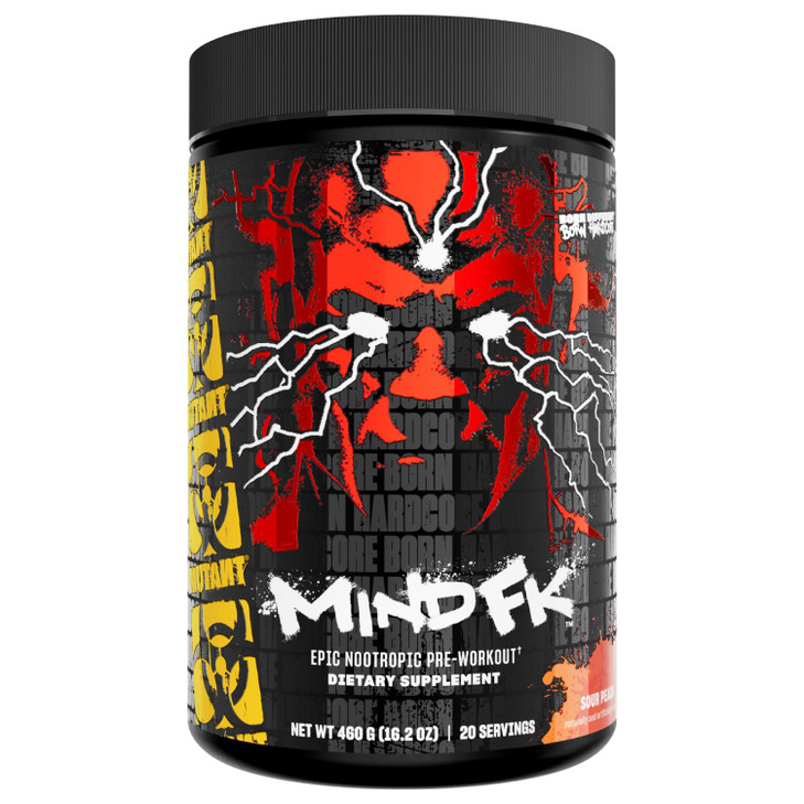 Mutant Mind FK - Epic Nootropic Pre-Workout - Brain Supplement for Mental Focus