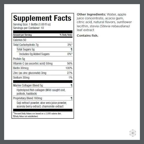 Isagenix Collagen Elixir - Drink with Marine Collagen Peptides