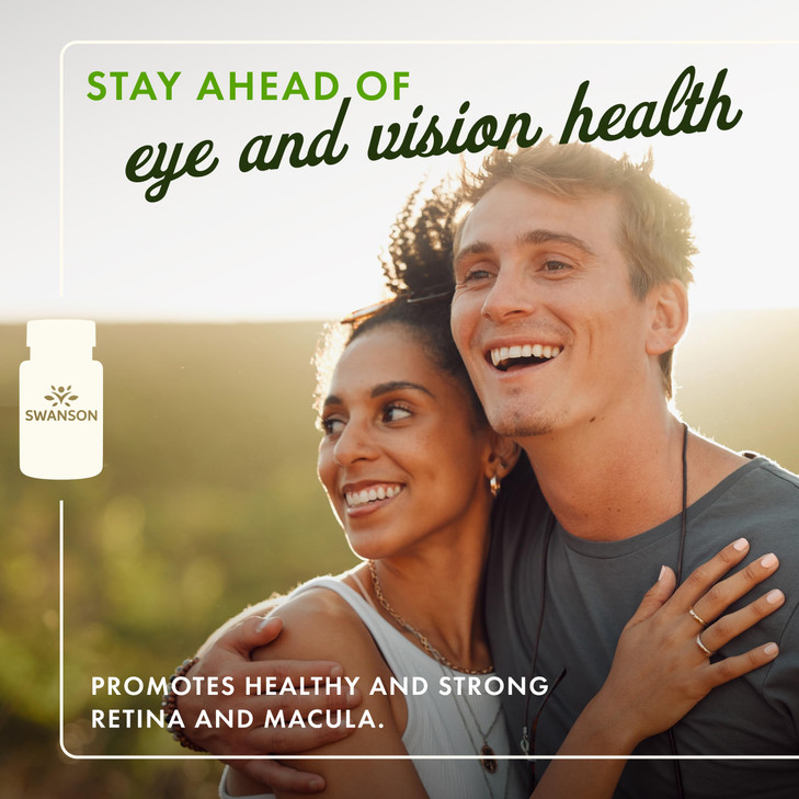 Swanson Lutein Eye Vision Retina Macula Health Supplement 40 mg 60 Softgels