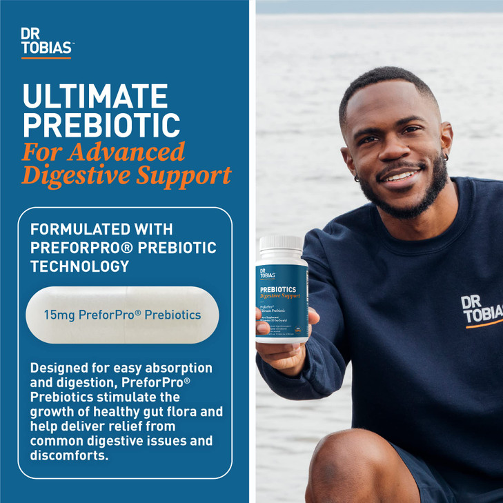 Dr. Tobias Prebiotics, Supports Digestion & Gut Health, Feed Good Probiotic