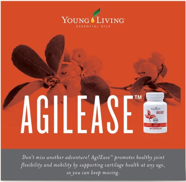 Young Living AgilEase Capsules - 60 Count - UC-II Collagen Supplement