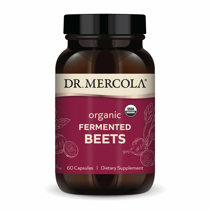 Dr. Mercola Organic Fermented Beets - Nitric Oxide Support