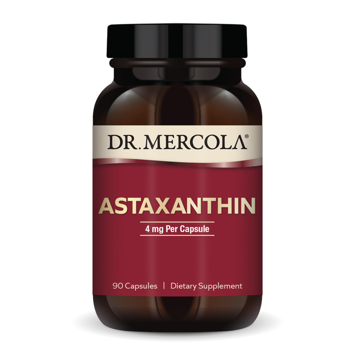 Dr. Mercola Organic Astaxanthin - 4 mg Astaxanthin