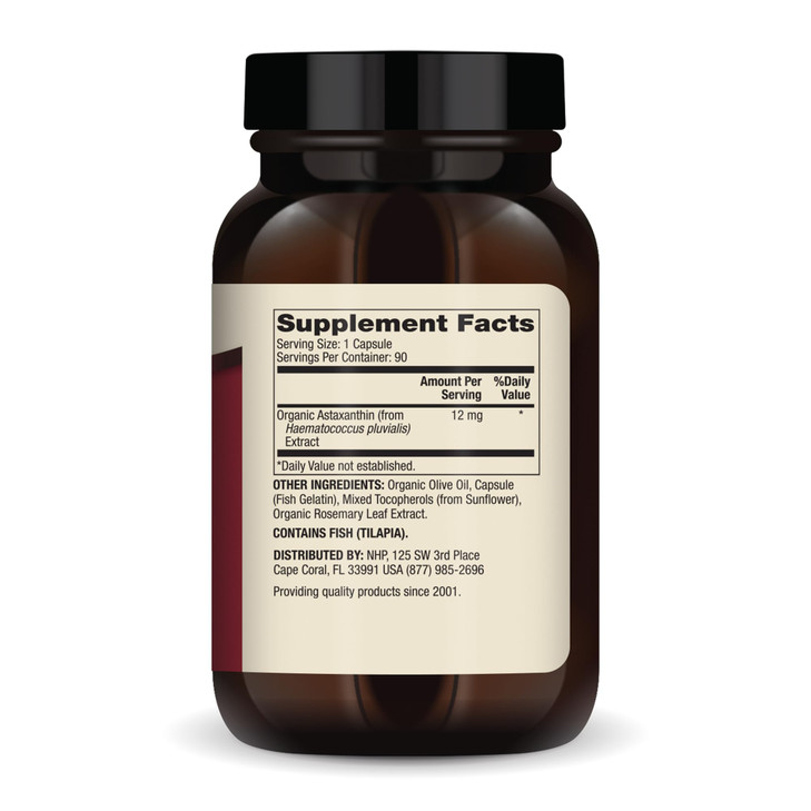 Dr. Mercola Organic Astaxanthin - 12 mg Astaxanthin