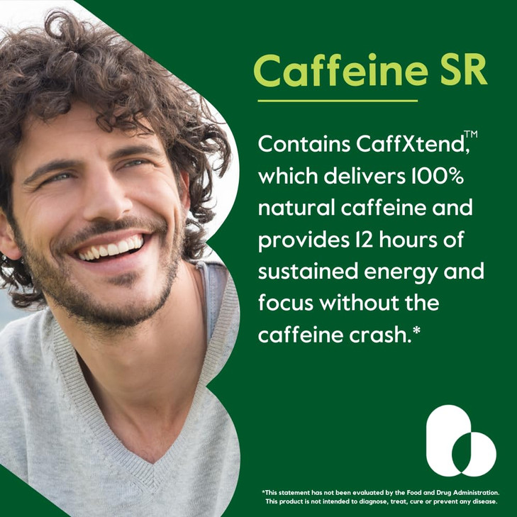 BESTVITE Caffeine 100mg SR (120 Vegetarian Capsules)