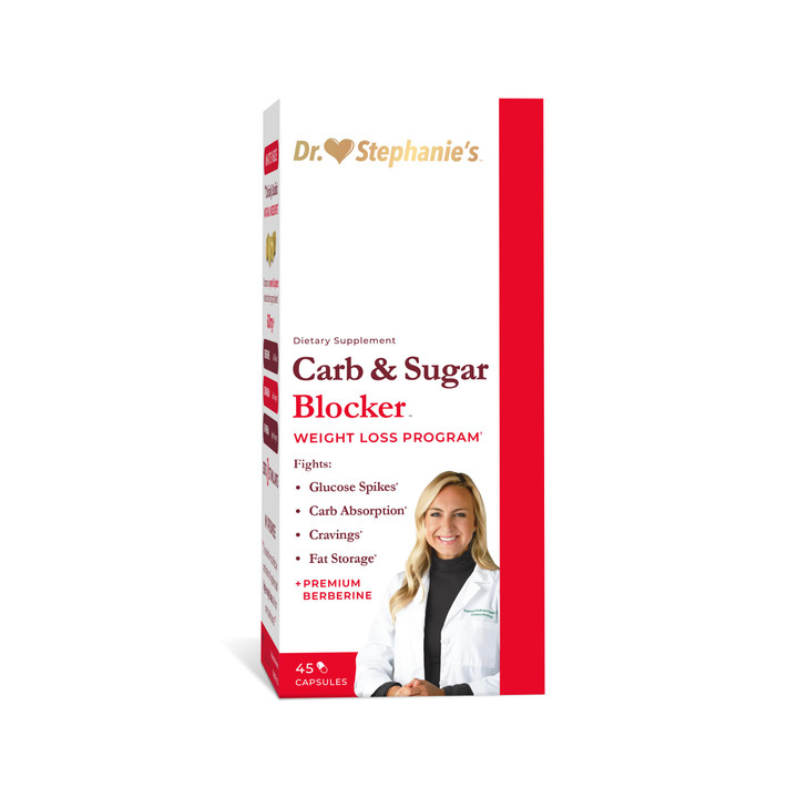 Pharmaganics Carb & Sugar Blocker - Mega Dose of Berberine & Gymnena Supplement
