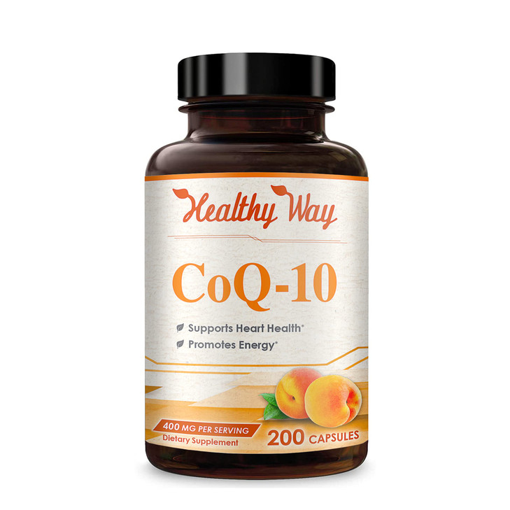 Coenzyme Q10 200mg CoQ10 Supplement