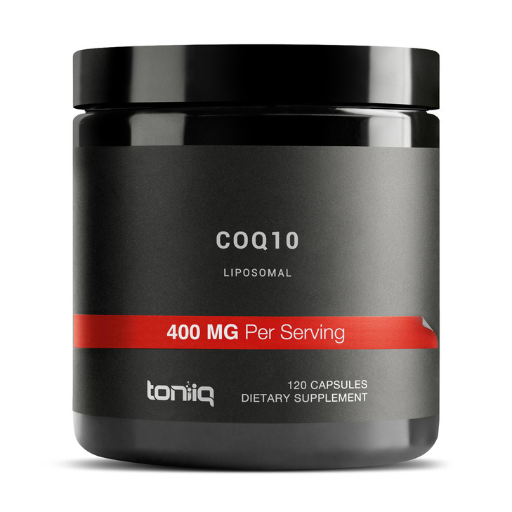 Toniiq CoQ10 400mg Extra Strength - Ultra High Purity