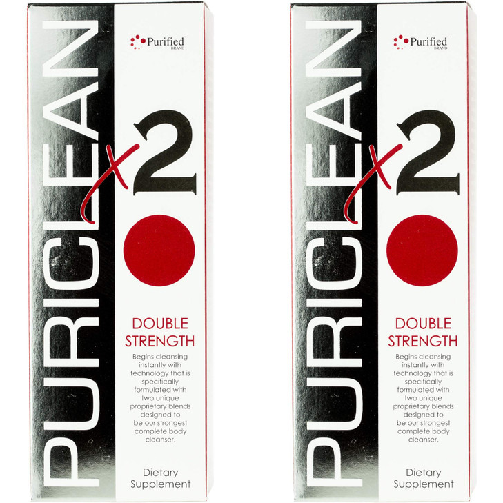 Wellgenix Puriclean x2 Detox Cleanse - Double Strength Deep System Cleanser