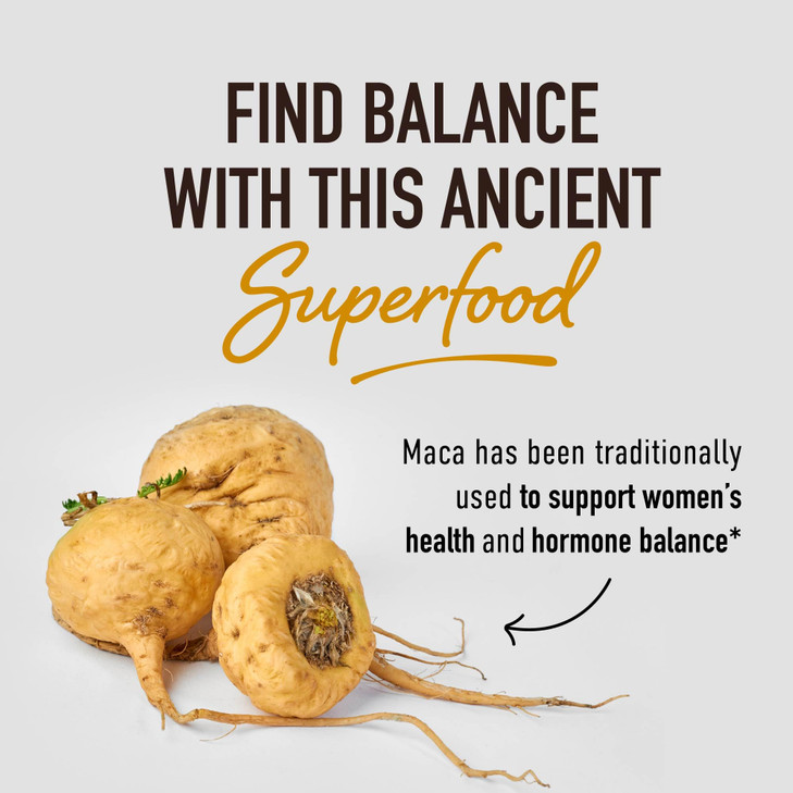 Maca Root Liquid Drops for Organic Energy Support for Women & Men